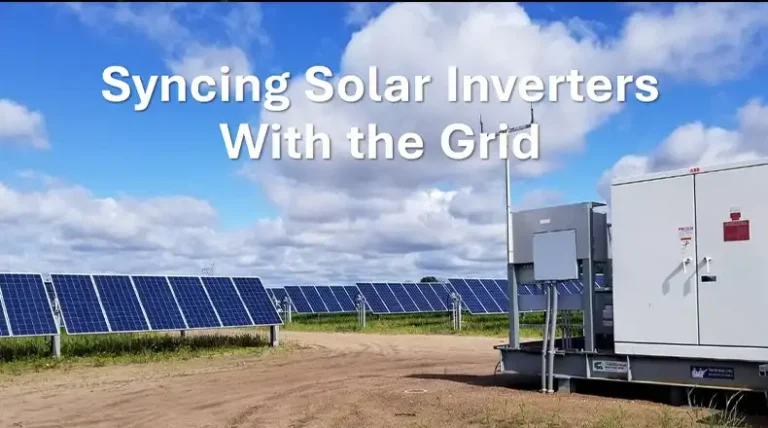 How Does a Solar Inverter Synchronize with Grid | Complete Guide