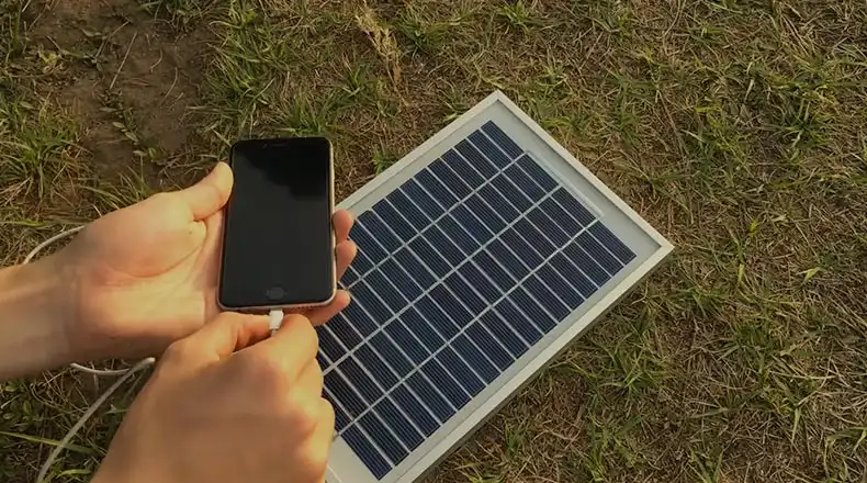 Can a 5W Solar Panel Charge a Cell Phone Battery