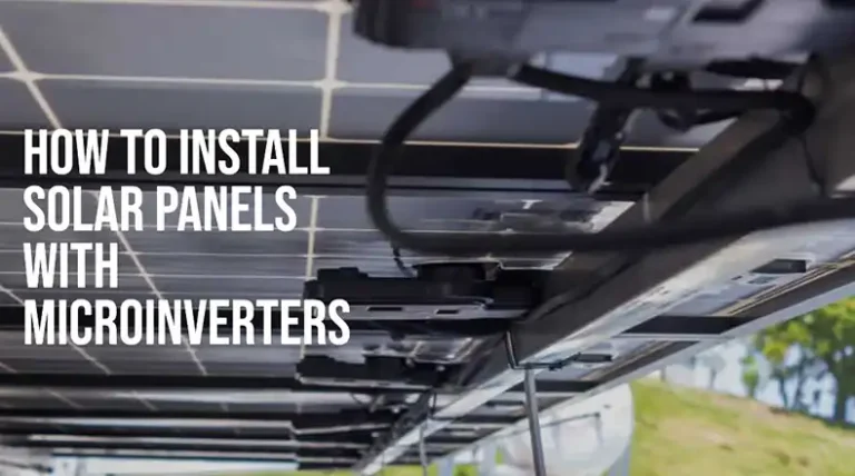 How to Install Solar Panels with Microinverters | Complete Guide