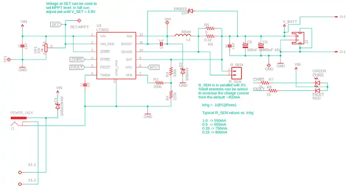 Sample Circuit Diagrams for MPPT Charge Controller